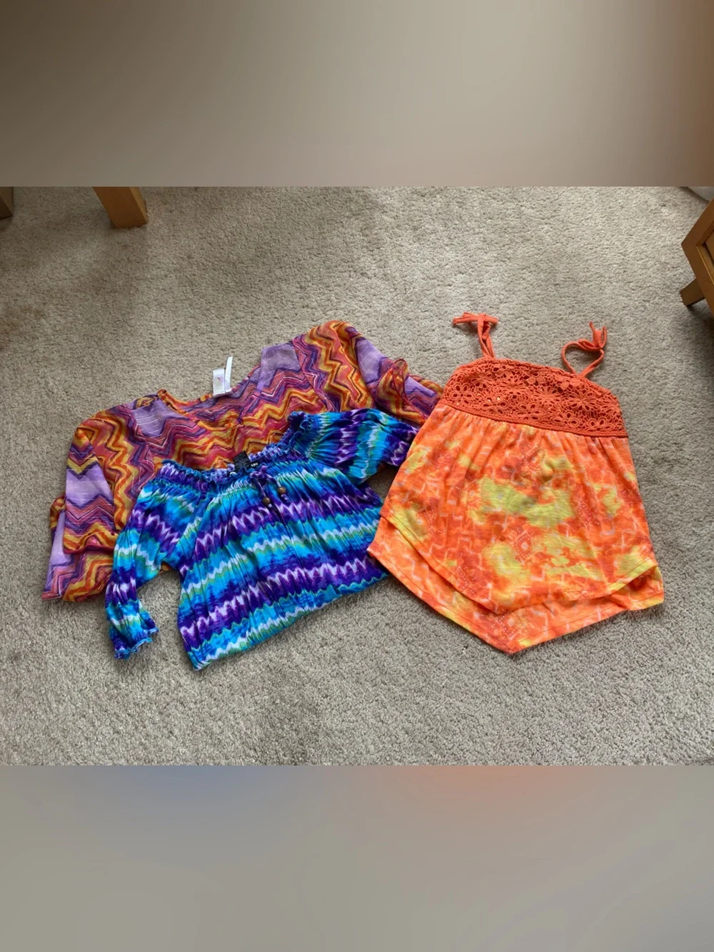 Boho/Hippie Style Girls Tops Bundle